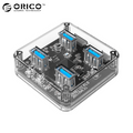 Hub Orico USB 3.0 x4 - MH4U-U3 - Transparent