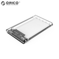 Boitier Disque Dur Externe Orico USB 3.0 HDD/SSD 2.5" - 2139U3 - Transparent