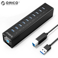 Hub Orico USB 3.0 x10 - A3H10 - Noir