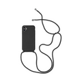 Coque avec Cordon Apple iPhone 12 Noir