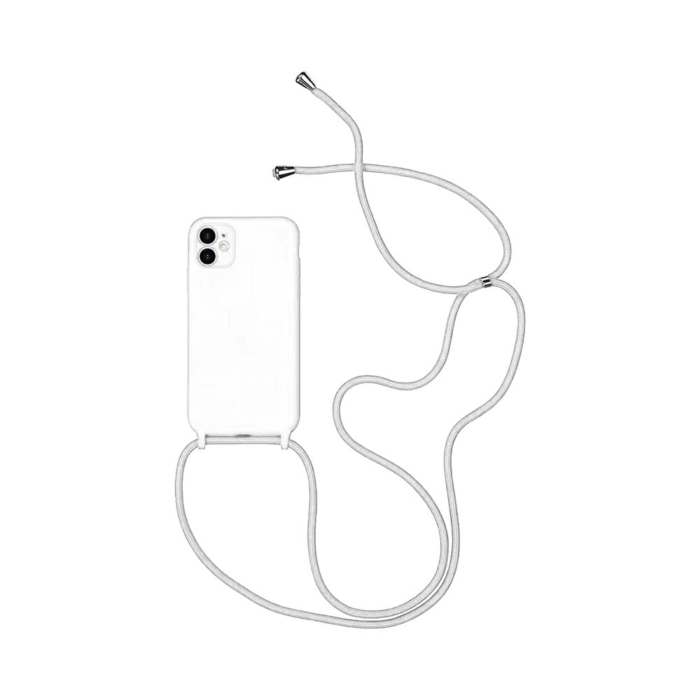 Coque avec Cordon Apple iPhone 12 Mini Blanc