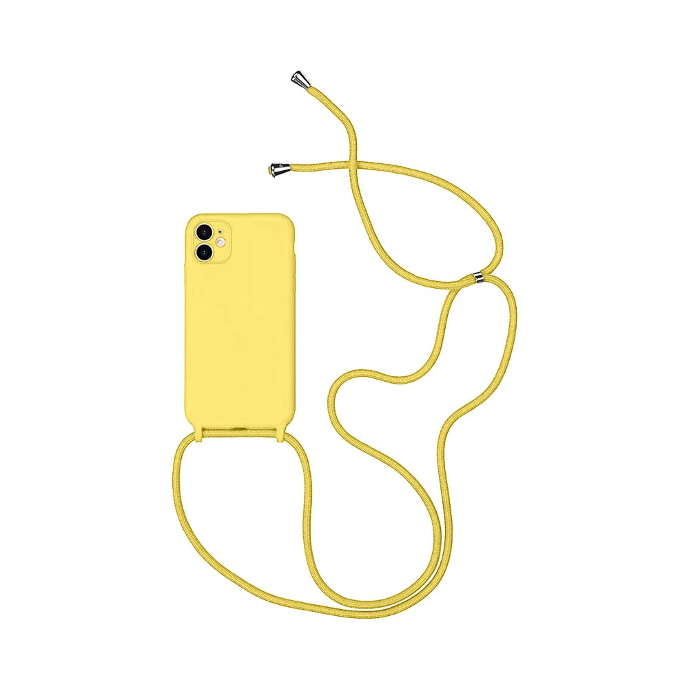 Coque avec Cordon Apple iPhone 11 Jaune
