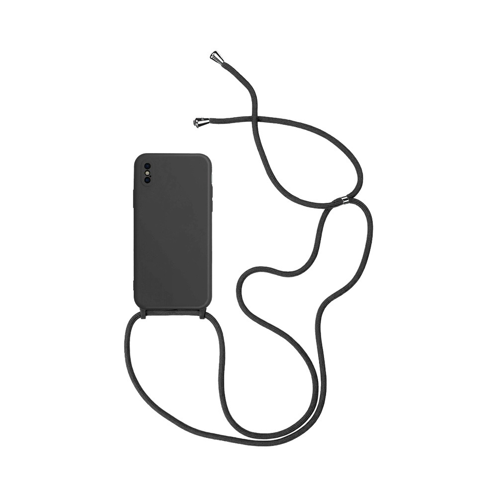 Coque avec Cordon Apple iPhone XS Max Noir