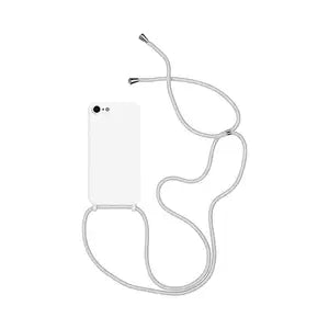 Silicone Case with Lanyard – Apple iPhone 7 / 8 / SE 2 / SE 3 – White