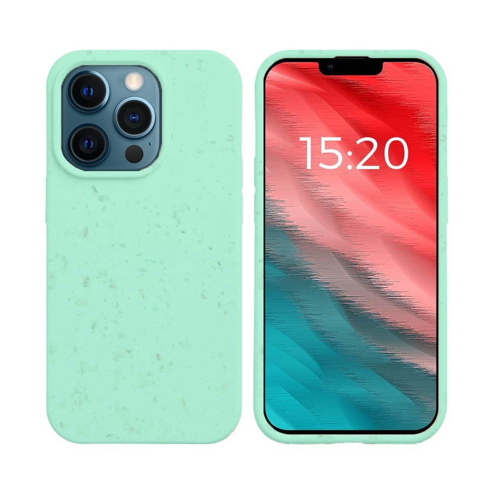 Coque Bambou Biodégradable PROTECT Apple iPhone 12 Pro Max Vert Menthe
