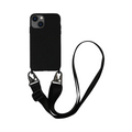 Coque avec Bandoulière Apple iPhone 15 Plus Noir