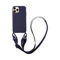 Coque avec Bandoulière Apple iPhone 12 Pro Bleu Marine