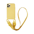Coque avec Bandoulière Apple iPhone 12 Pro Jaune