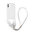 Coque avec Bandoulière Apple iPhone 12 Mini Blanc