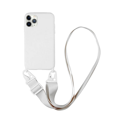 Coque avec Bandoulière Apple iPhone 11 Pro Blanc