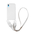 Coque avec Bandoulière Apple iPhone XR Blanc