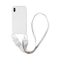 Coque avec Bandoulière Apple iPhone X & XS Blanc