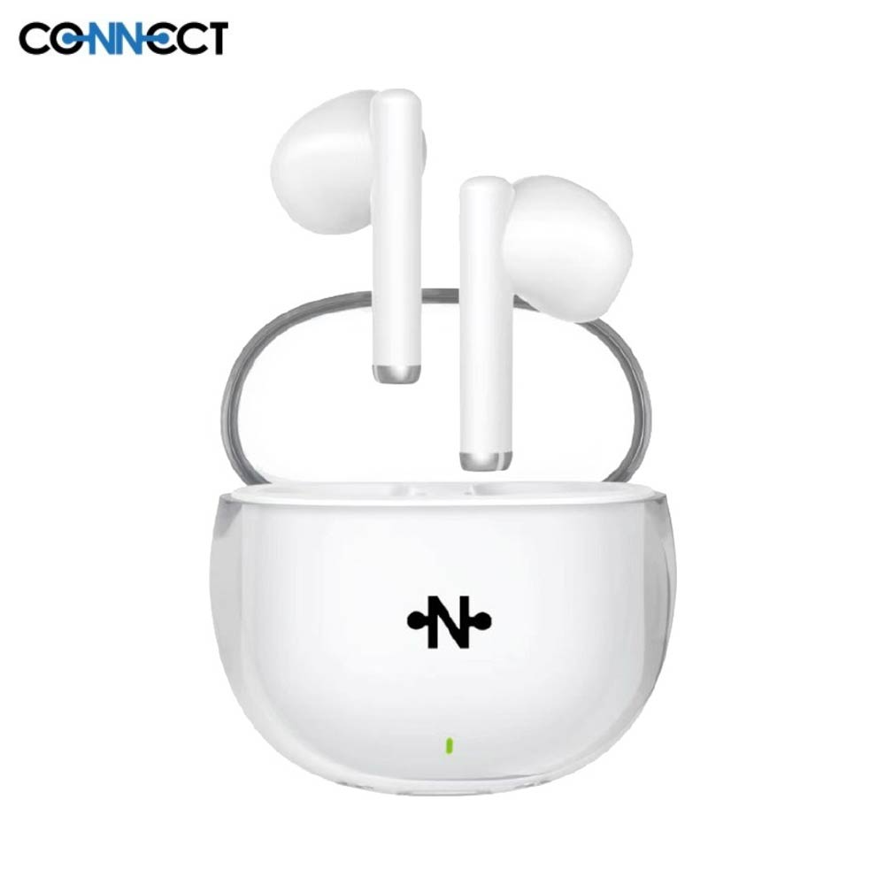 Écouteurs Bluetooth CONNECT MC-EB02 (BT 5.3) USB-C Blanc