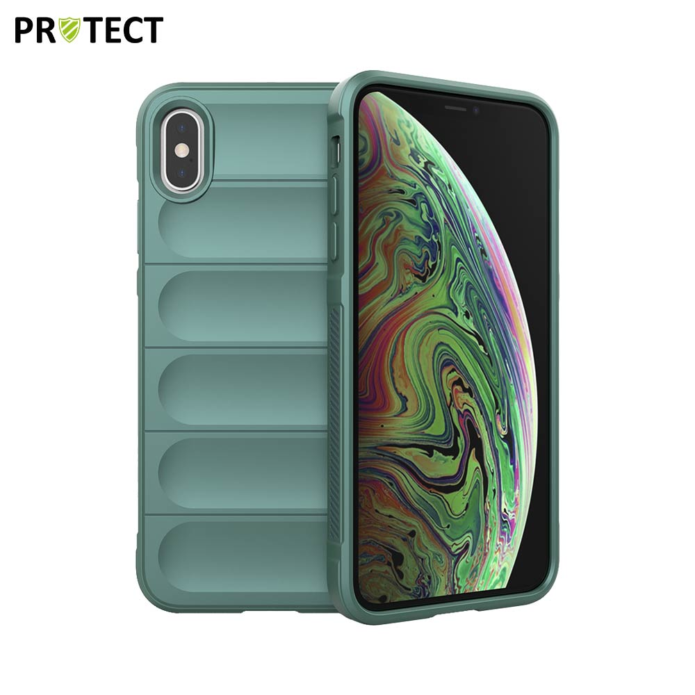 Coque IX008 PROTECT Apple iPhone XS Max Vert Foncé