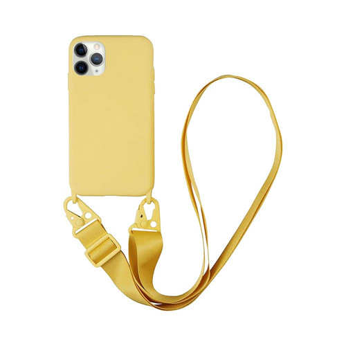 Coque avec Bandoulière Apple iPhone 11 Pro Jaune