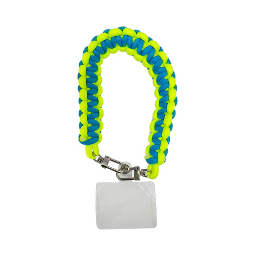 Bracelet pour Smartphone Tressé Jaune et Bleu - RM34 Repair Mobile Béziers