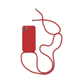Coque avec Cordon Apple iPhone 15 Pro Rouge