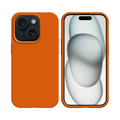 Coque Compatible Apple iPhone 15 Orange