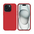 Coque Compatible Apple iPhone 15 Rouge
