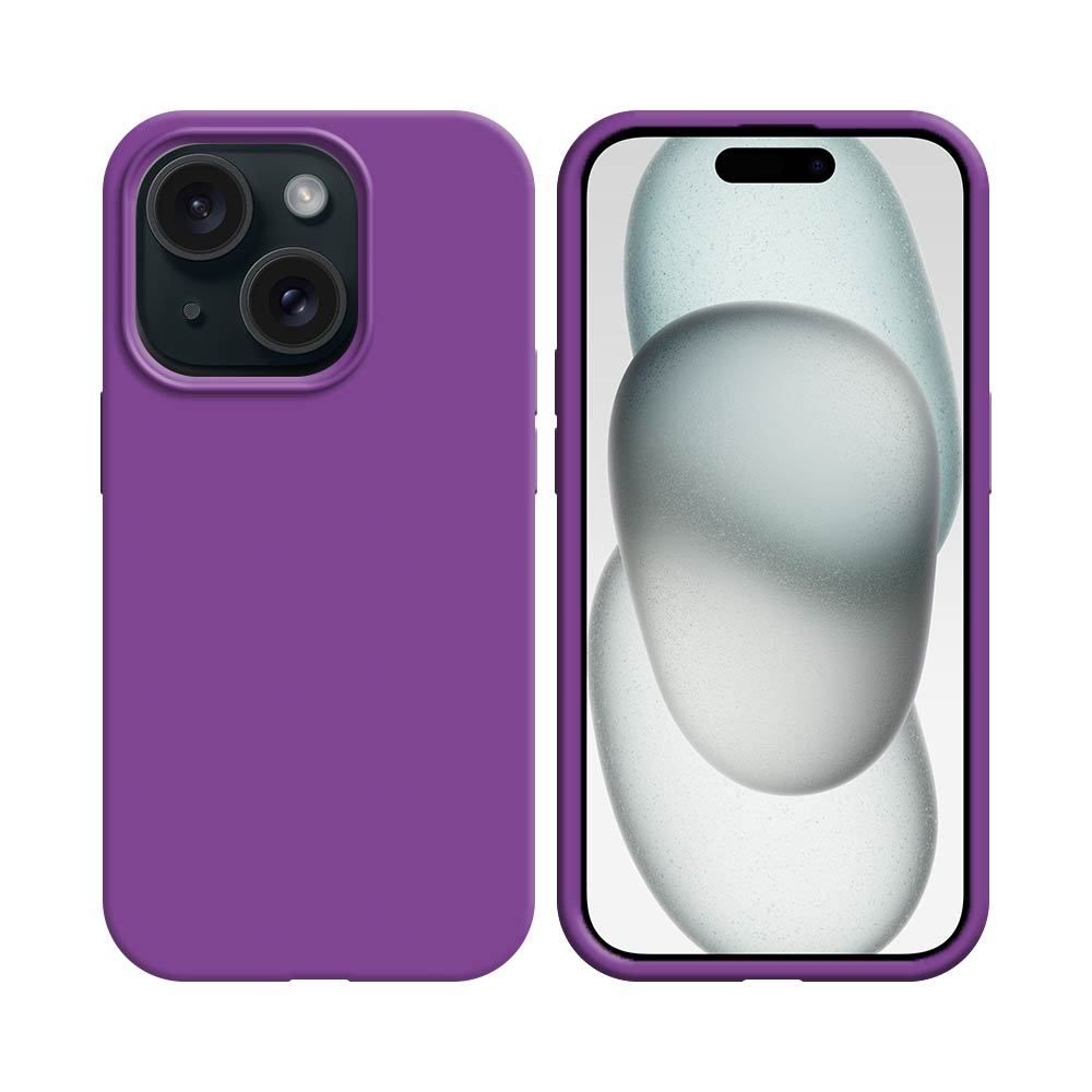 Coque Compatible Apple iPhone 15 Plus Mauve