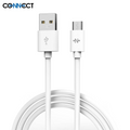 Câble Data USB vers Micro USB CONNECT MC-CMB5 12W (2m) Blanc