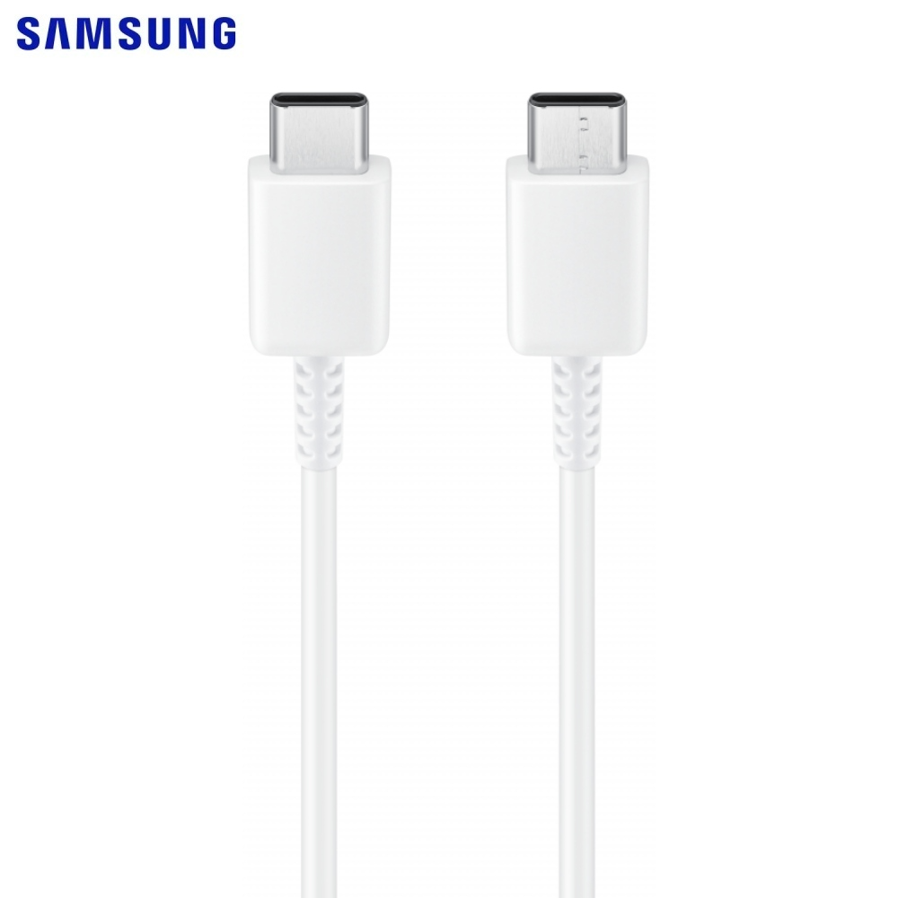 Câble Data USB-C vers USB-C Samsung EP-DW767JWE 25W 3A 1.8m GP-TOU021RFCWW Bulk Blanc