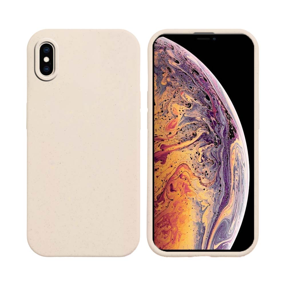 Coque Bambou Biodégradable PROTECT Apple iPhone X & XS Rose