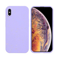 Coque Bambou Biodégradable PROTECT Apple iPhone X & XS Violet Clair