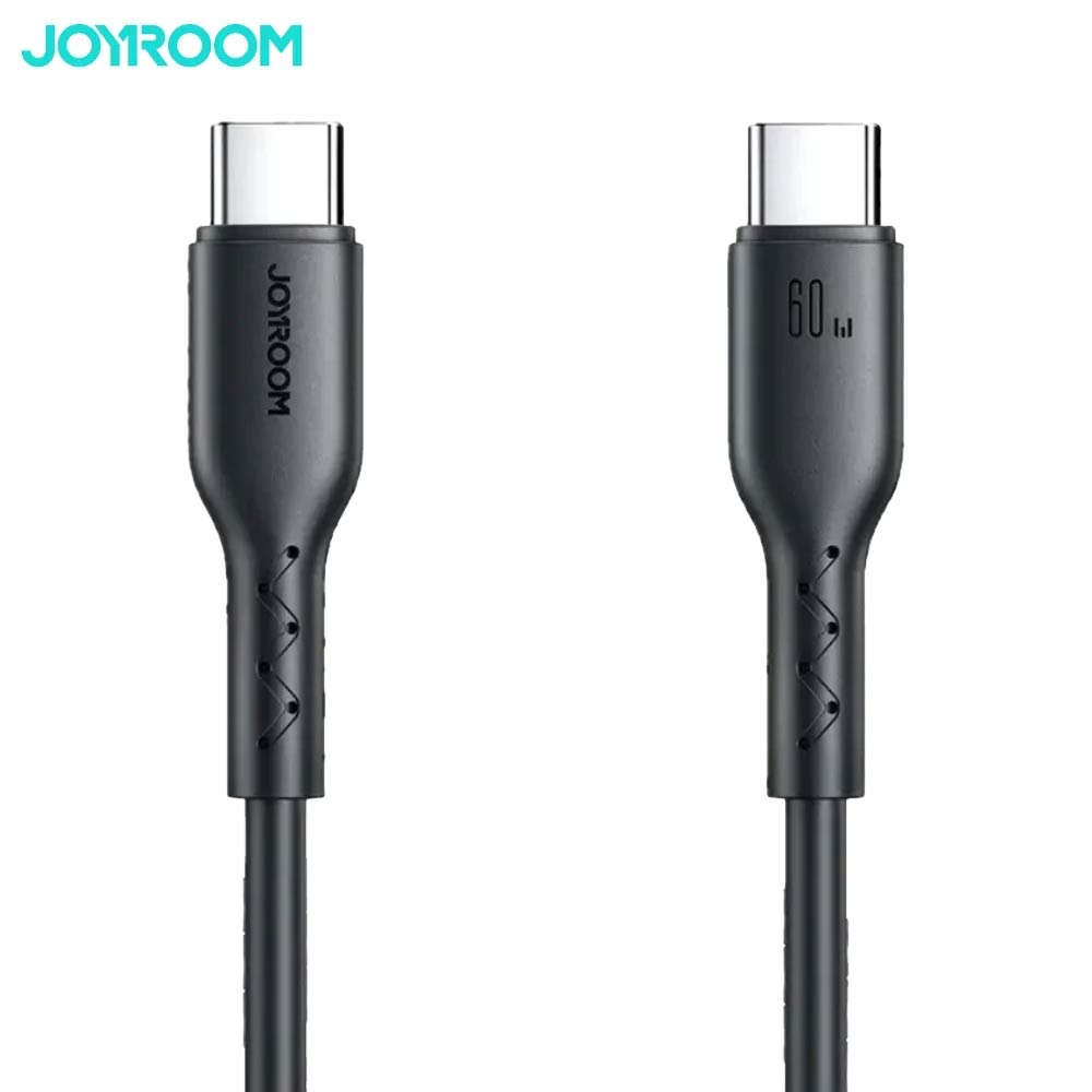 Câble Data USB-C vers USB-C JOYROOM SA26-CC3 Flash-Charge Series 60W (1m) Noir