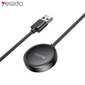 Chargeur Montre Connectée Magnétique Yesido CA161 pour Galaxy Watch 3W Noir