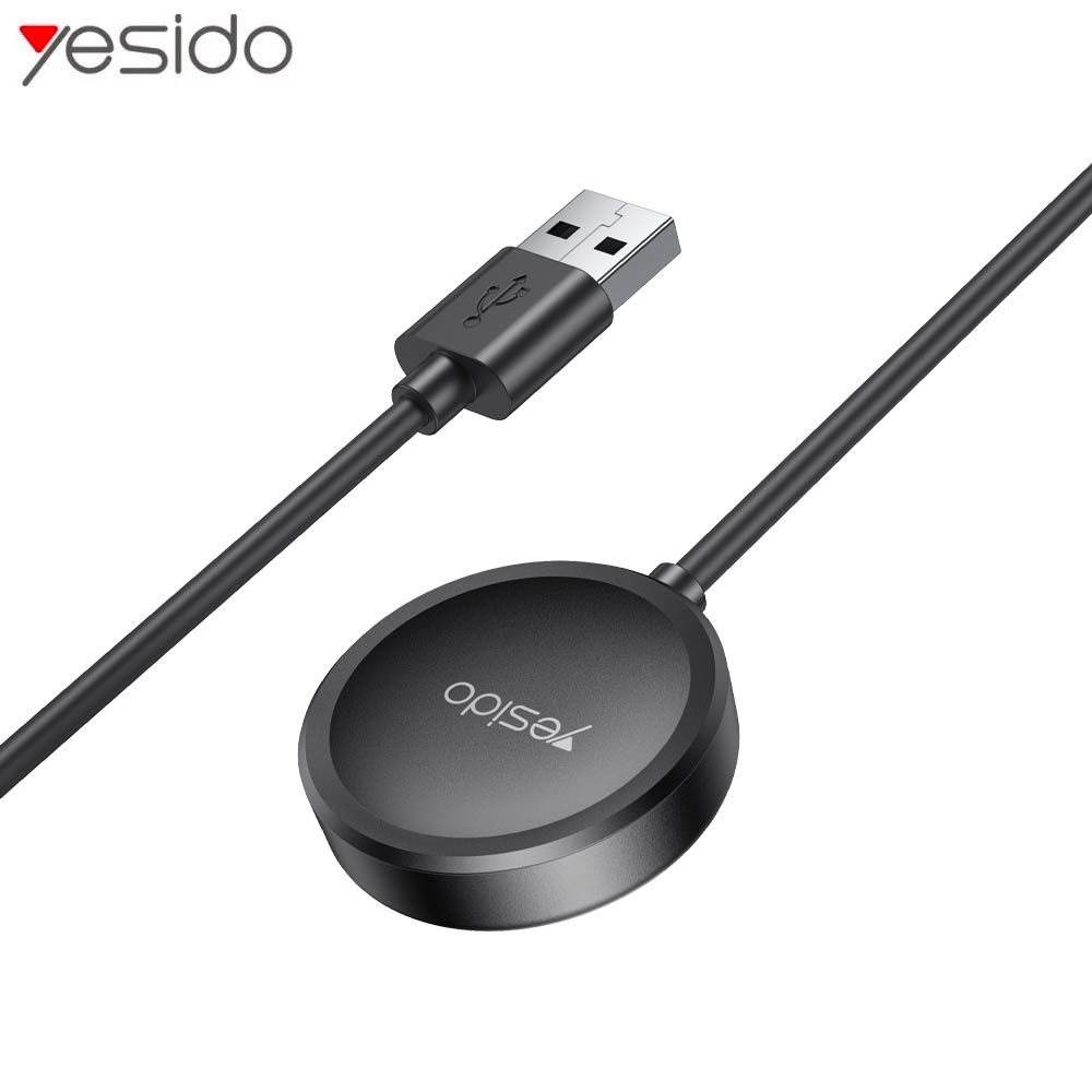 Chargeur Montre Connectée Magnétique Yesido CA161 pour Galaxy Watch 3W Noir