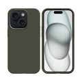 Coque Compatible Apple iPhone 15 Plus Gris Foncé