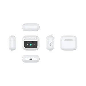 Écouteurs Bluetooth Apro-02 avec Écran Tactile (BT 5.3) Blanc