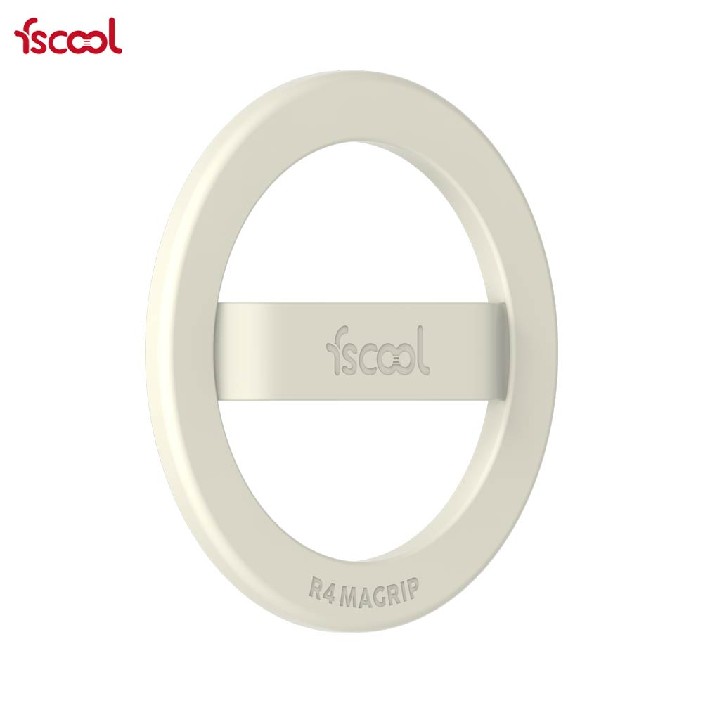 Bague Support Smartphone fscool R4 Magrip MagSafe Blanc
