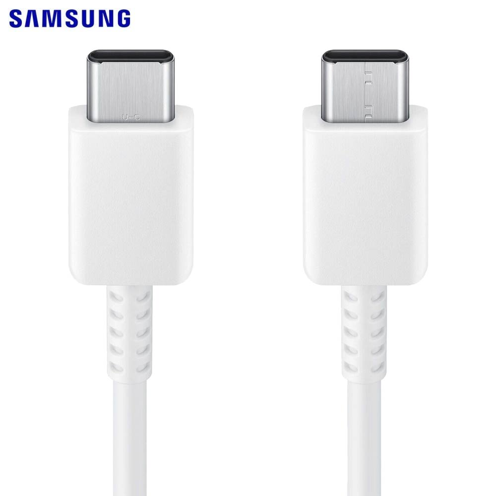 Câble Data USB-C vers USB-C Samsung EP-DX310JWEGEU 3A (1.8m) Blanc