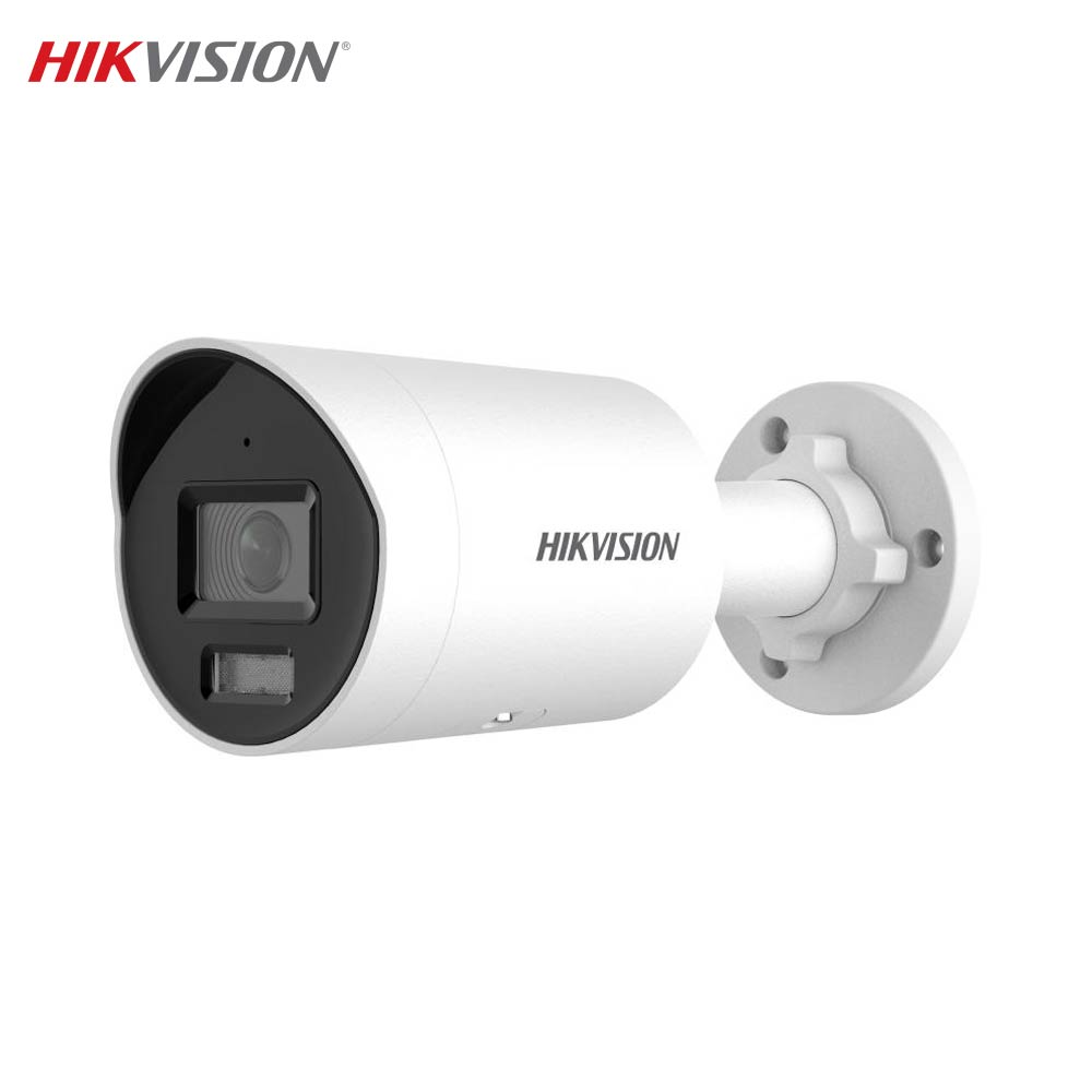 Caméra de Surveillance IA Hikvision DS-2CD2023G2-I (4mm) Mini Bullet 2MP IR & AcuSense Blanc