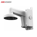Support Mural pour Caméra de Surveillance Hikvision Dome DS-1273ZJ-140B avec Boite de Jonction Blanc
