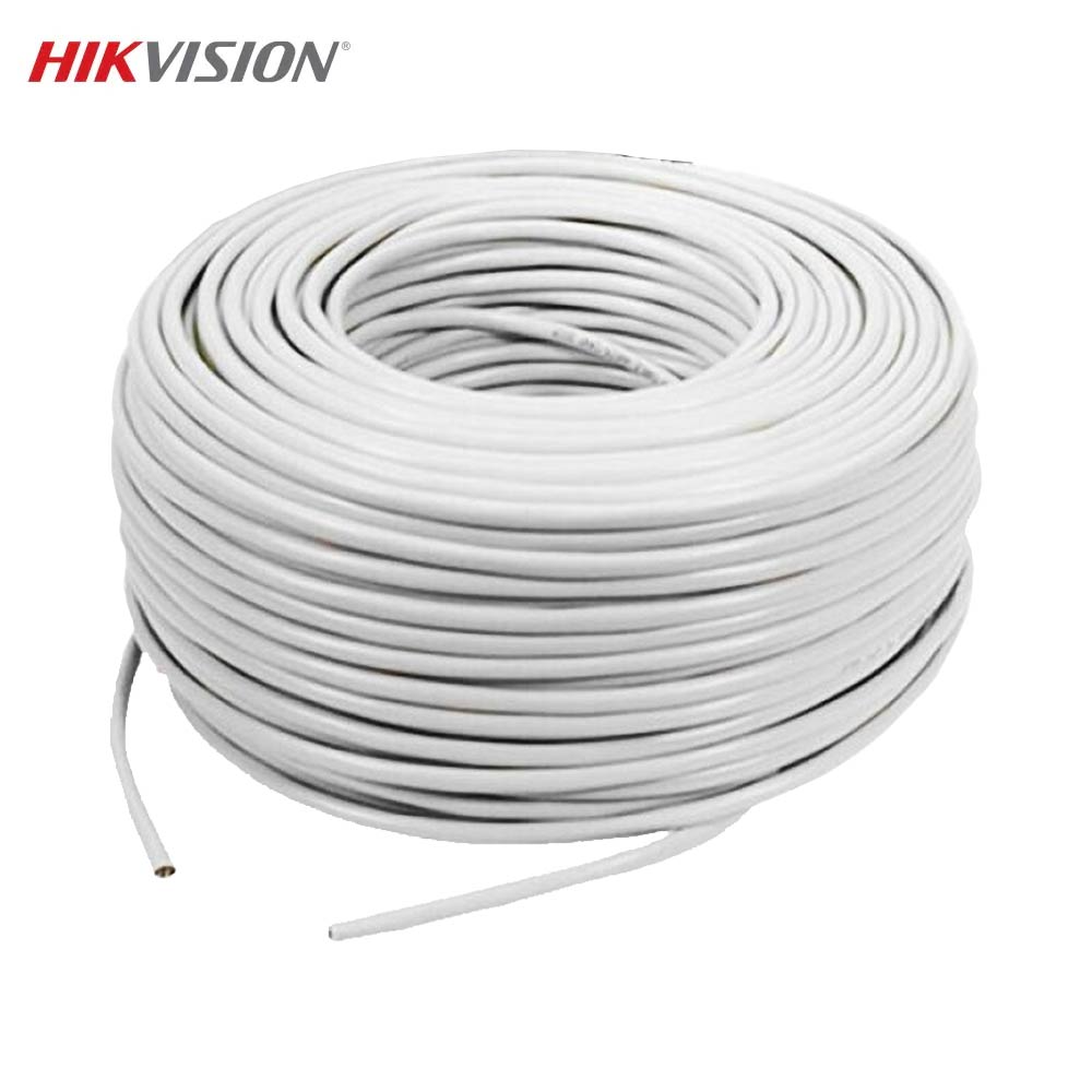 Câble Réseau pour Caméra de Surveillance Hikvision DS-1LN6U-W/CCA (305m)