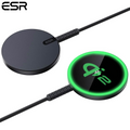 Chargeur Montre Connectée MagSafe ESR Qi2 mini 15W (HaloLock) Noir