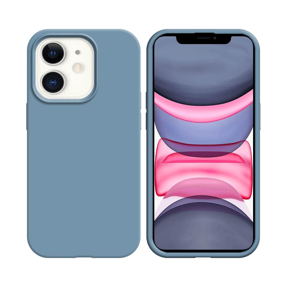 Coque Compatible Apple iPhone 11 Bleu Acier