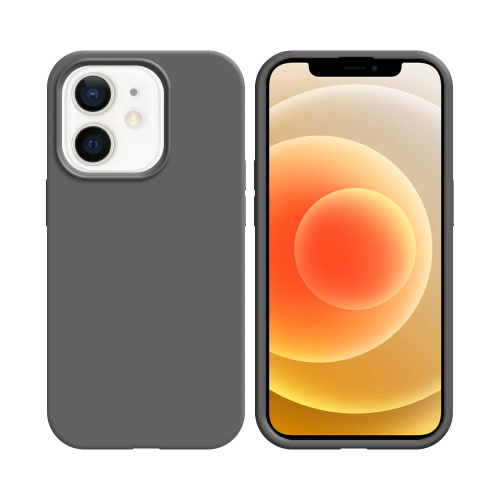 Coque Compatible Apple iPhone 12 Mini Gris Foncé