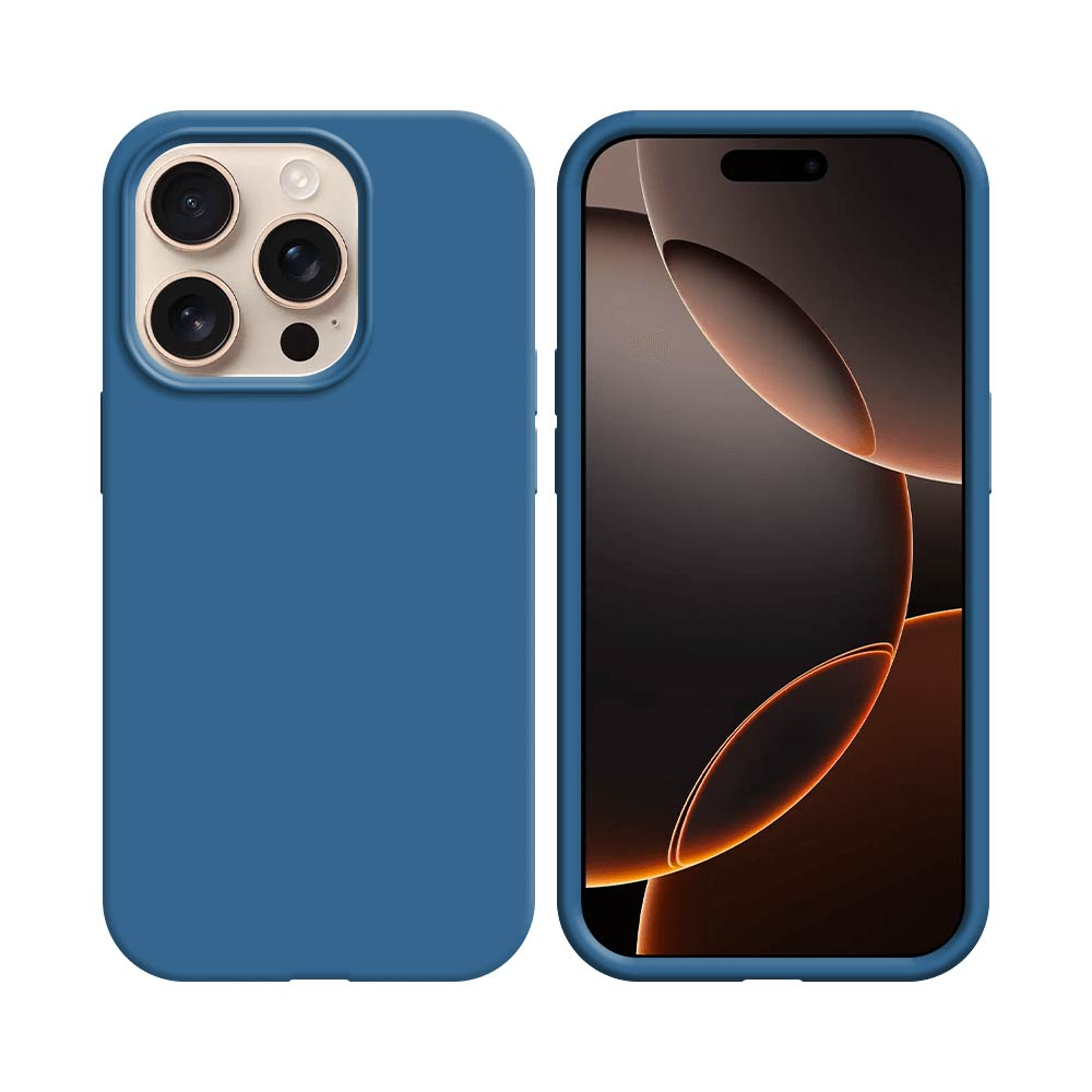 Coque Compatible Apple iPhone 16 Pro Bleu Marine