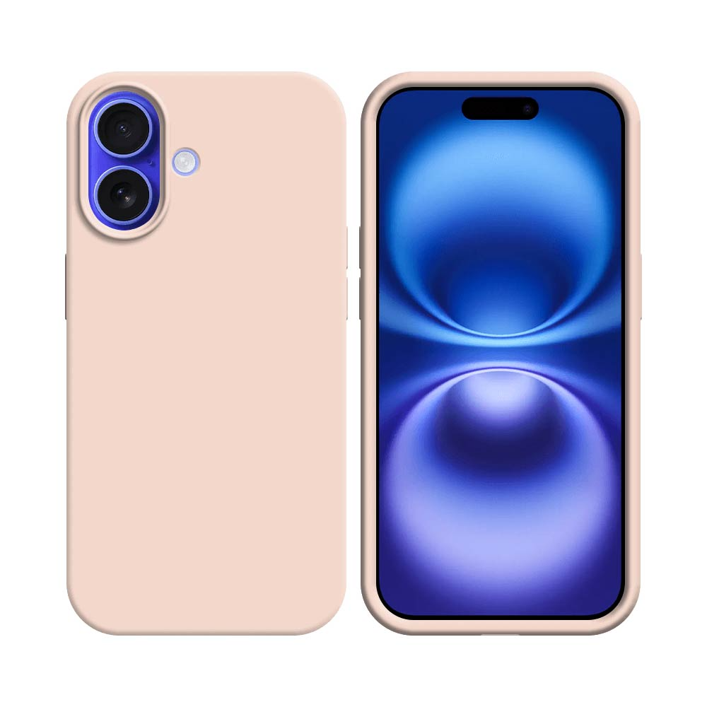 Coque Compatible Apple iPhone 16 Rose Gold