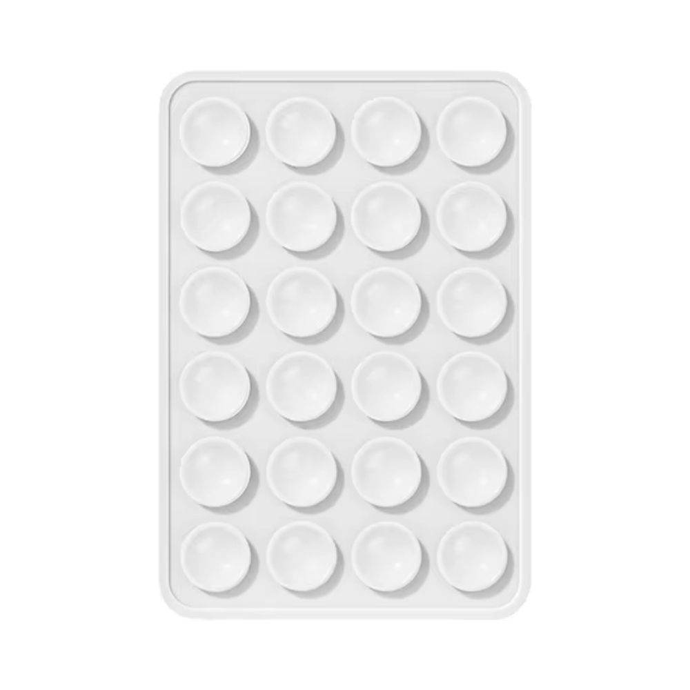 Support Ventouse Silicone Universel pour Smartphone Blanc