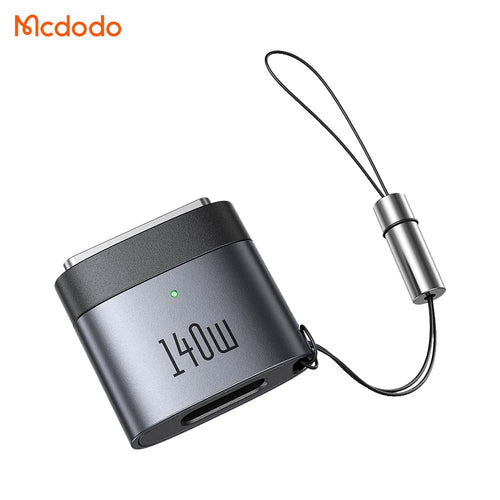 Adaptateur Mcdodo USB-C Femelle vers MagSafe 3 Mâle - 140W - OT-6850 - Gris