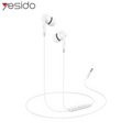 Écouteurs Filaires Jack 3.5mm Yesido YH46 Blanc
