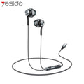 Écouteurs Filaires USB-C Yesido YH41 Noir
