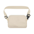 Sac Banane en Nylon Beige