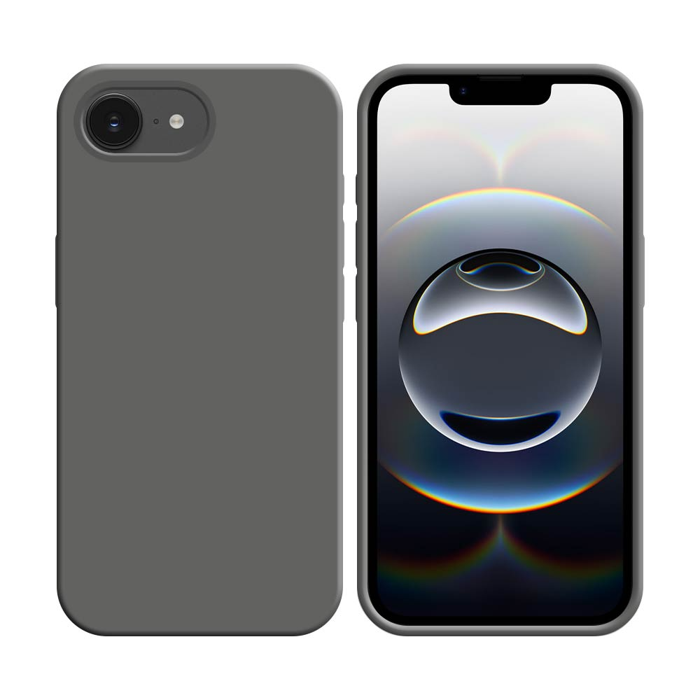 Coque Compatible Apple iPhone 16e & 17e Gris Foncé
