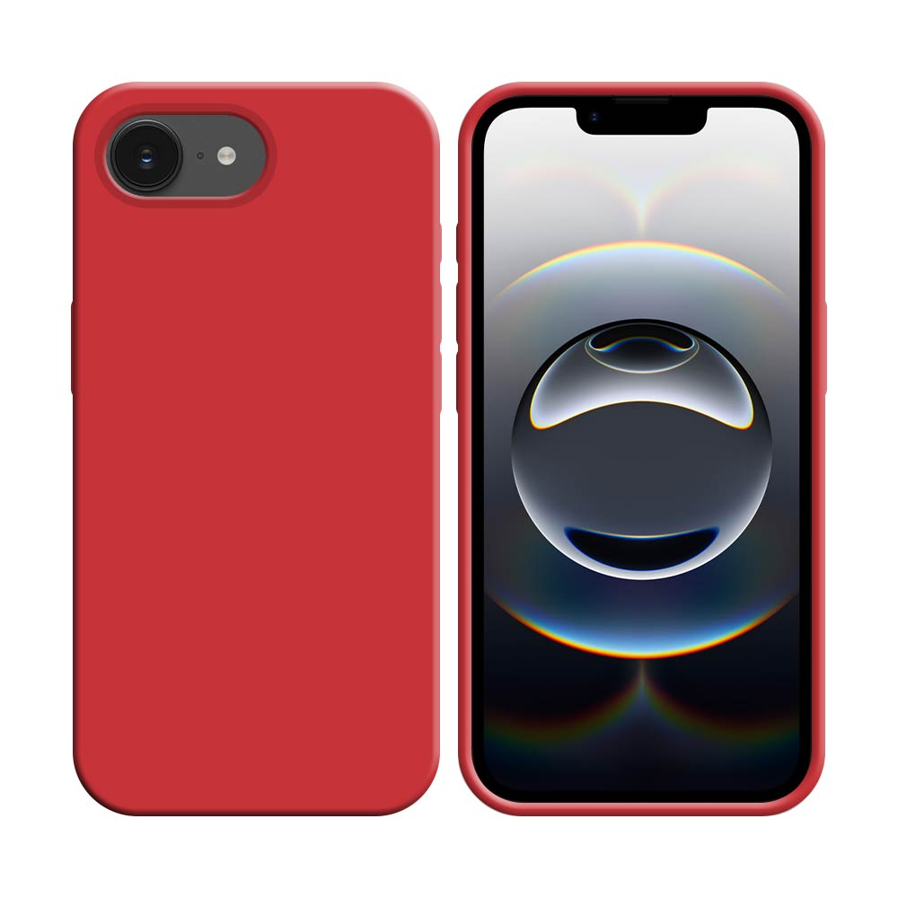 Coque Compatible Apple iPhone 16e & 17e Rouge